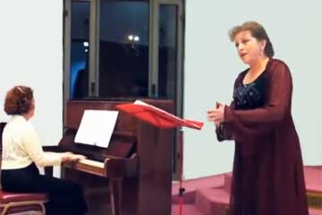 Achron. Hebrew Melody. Vocal performance. Shirelle Dashevsky/Zina Goldin.