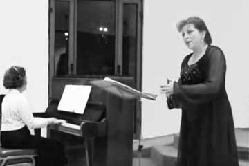 Joseph Achron. "Hebrew Melody". Vocal performance - Shirelle Dashevsky, Piano - Zina Goldin.
